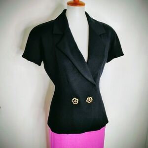 ST. JOHN SANTANA KNIT TOP